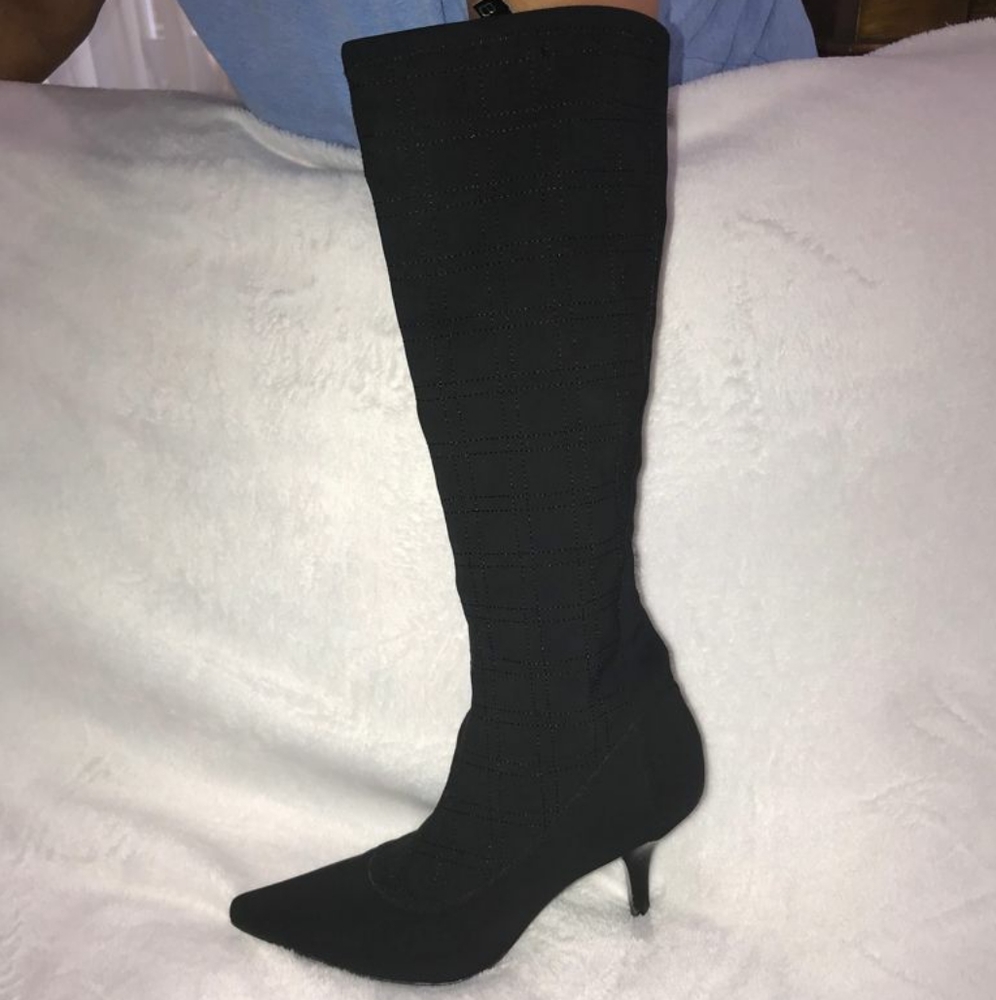 BCBGirls black under knee boots